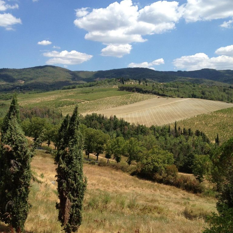 Home Glooiende heuvels en cipressenlanen in Toscane, een van de mooiste landschappen van Europa